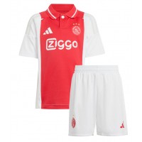 Camisa de time de futebol Ajax Replicas 1º Equipamento Infantil 2024-25 Manga Curta (+ Calças curtas)
